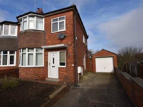Number 2 with 4,782 views: This 3-bedroom semi on Primrose Crescent, 225,000, is in up-and-coming Crossgates, Leeds.
