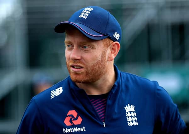 England's Jonny Bairstow: Ready for action. Picture: PA