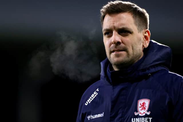 Middlesbrough manager Jonathan Woodgate: Key decisions. Picture: PA