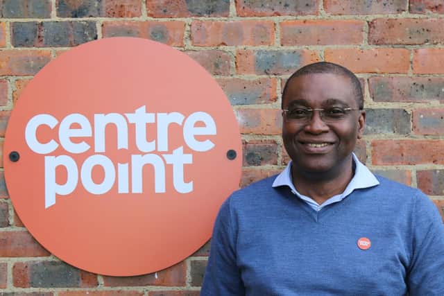 Seyi Obakin, chief executive of Centrepoint. Credit - Anna McGrane Photography