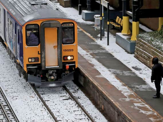 Snow covered platforms at train stations could become a thing of the past.