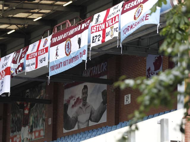 Villa Park before today's game
