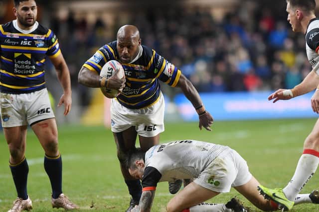 Leeds Rhinos have not played since March 5, when Rob Lui was among the try scorers in a big win over Toronto Wolfpack. Picture by Jonathan Gawthorpe.