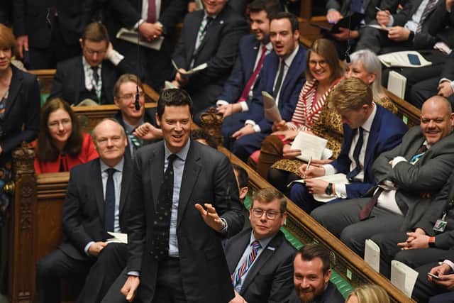 Handout photo issued by UK Parliament of Alex Chalk speaking during Prime Minister's Questions in the House of Commons. Picture: Jessica Taylor/UK Parliament