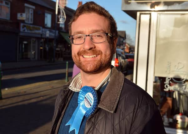 Alexander Stafford is the Conservative MP for Rother Valley.