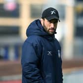 Doncaster Knights' head coach, Steve Boden. Picture: Jonathan Gawthorpe