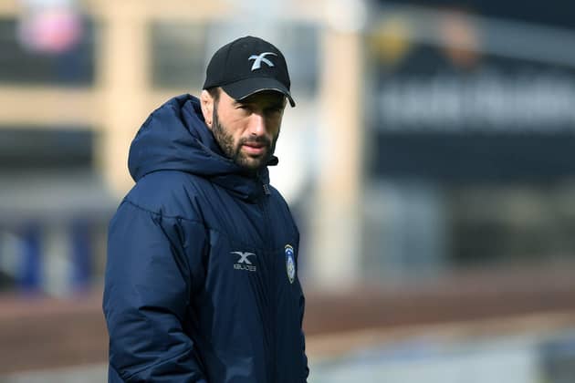Doncaster Knights' head coach, Steve Boden. Picture: Jonathan Gawthorpe