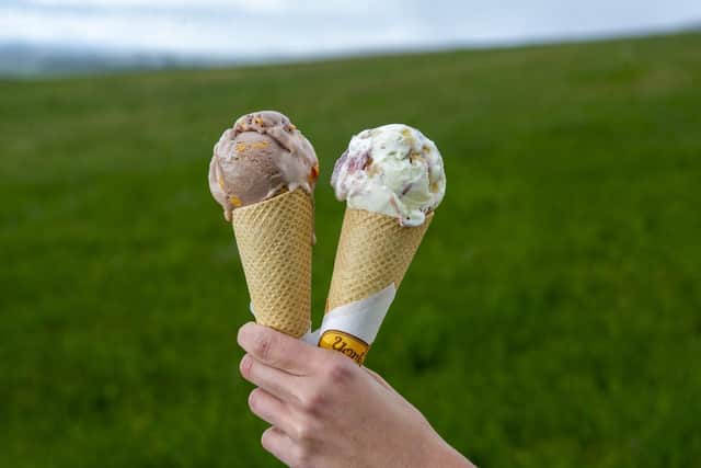 Customers have been bulk buying stock from the Yorkshire Dales Ice Cream company. Picture: Tony Johnson.