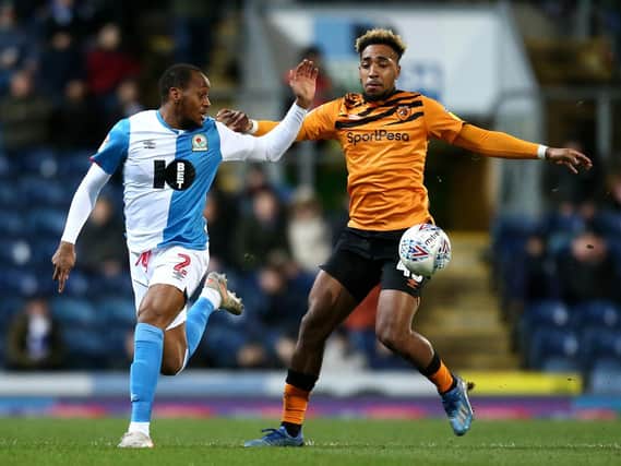 Mallik Wilks in action for Hull City against Blackburn Rovers. Picture: Getty Images