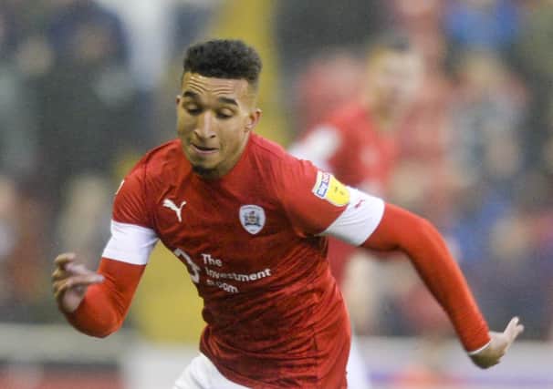Positive: Barnsley's Jacob Brown. Picture: Dean Atkins