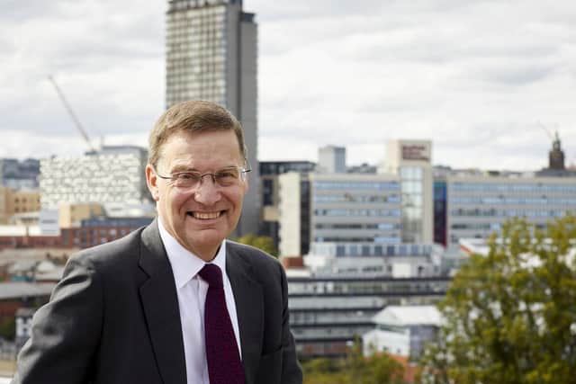 Living to the South-West of Sheffield, Sir Chris Husbands said he is determined to "bring the world" to the city and take "Sheffield to the world." Photo credit: Nigel Barker photography