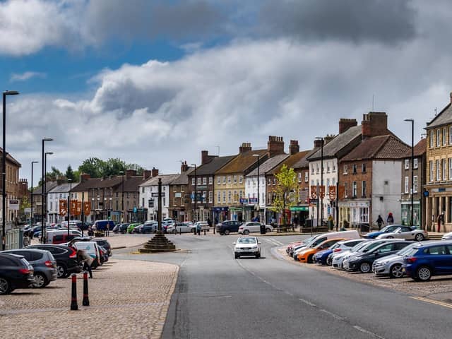 Bedale's high street is as broad as it is attractive. (James Hardisty).