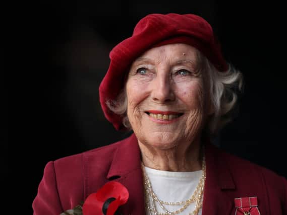 Dame Vera Lynn, who died this week aged 103, was an inspirational figure.
(Credit: Shaun Curry/Getty Images).