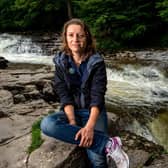 Susie Kinghan, project manager for the Ribble Rivers Trust, at Stainforth Foss on the River Ribble. Picture Bruce Rollinson