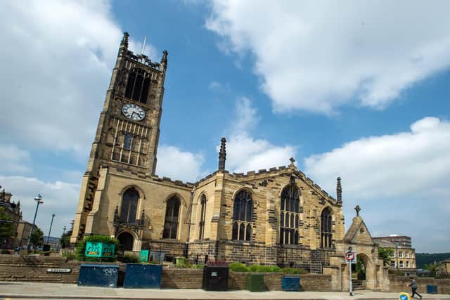 St Peter's, Huddersfield Parish Church. Picture Bruce Rollinson