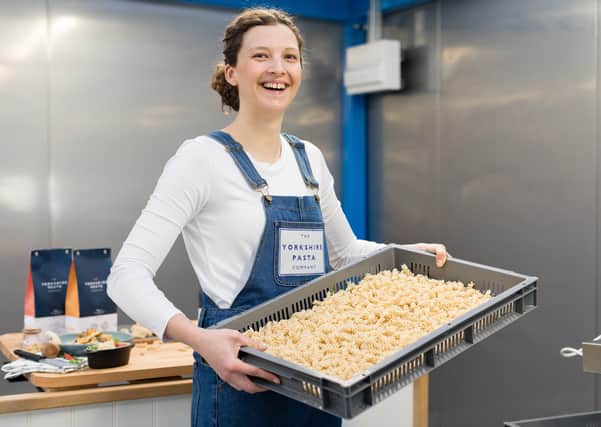 Kathryn Bumby co-founder of the Yorkshire Pasta Compnay in Malton