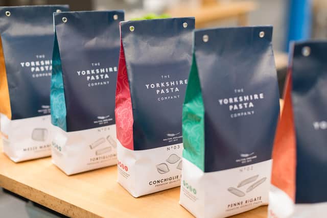 Yorkshire Pasta comes in five different shapes all in recyclable packaging