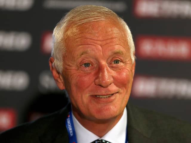 File photo dated 01-05-2019 of Barry Hearn, chairman of Matchroom Sport. PA Photo. Issue date: Thursday January 9, 2020. See PA story SNOOKER Hearn. Photo credit should read Richard Sellers/PA Wire.