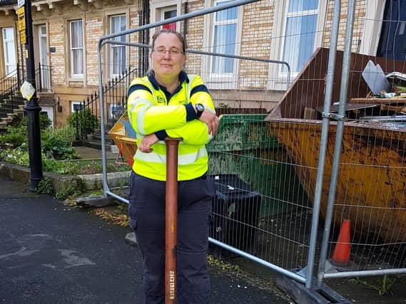 Sarah Wilkinson, 43, from Pickering, is an Operational Response Engineer for gas distributor Northern Gas Networks. Picture: Northern Gas Networks