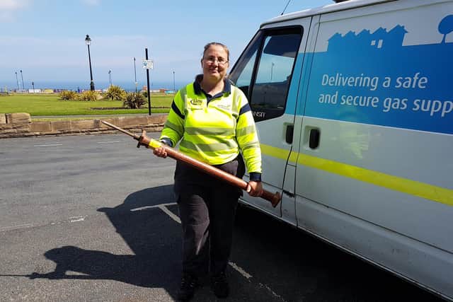 Sarah Wilkinson, 43, from Pickering, is an Operational Response Engineer for gas distributor Northern Gas Networks. PIcture:Northern Gas Networks