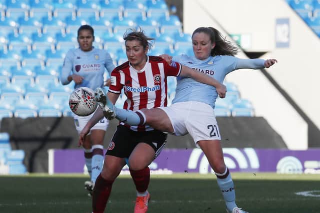 New deal - Maddy Cusack at Sheffield United Women (Picture: SportImage)