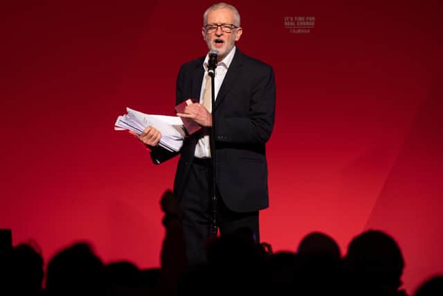 Former leader of the Labour Party Jeremy Corbyn. photo: Joe Giddens/PA Wire