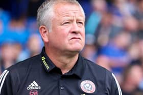 Sheffield United manager Chris Wilder. PICTURE: SPORTIMAGE.