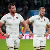 Former England captain Chris Robshaw, right, Picture: David Davies/PA.