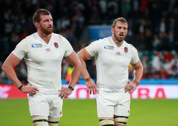 Former England captain Chris Robshaw, right, Picture: David Davies/PA.
