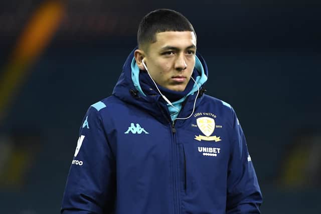 READY FOR ACTION: Ian Poveda, pictured at Elland Road in January. Picture: George Wood/Getty Images