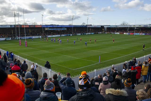 There has been no live Super League on Sky since Castleford Tigers beat St Helens on March 15. Picture by Tony Johnson.