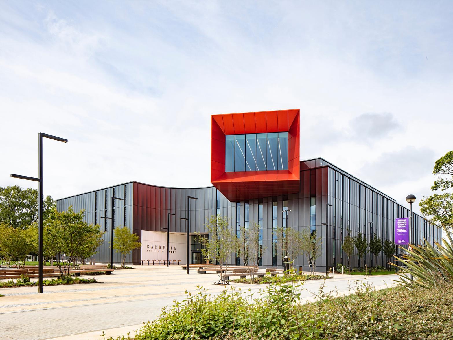 Leeds Beckett University's new £45m Carnegie School of Sport building ...