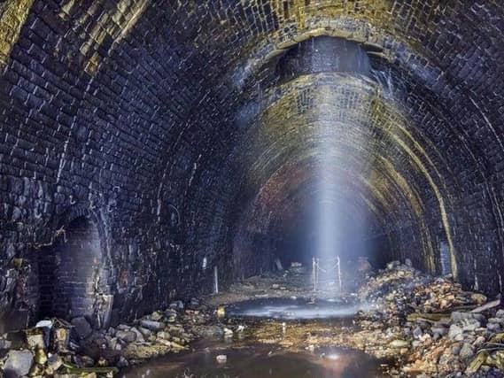Inside the Queensbury Tunnel