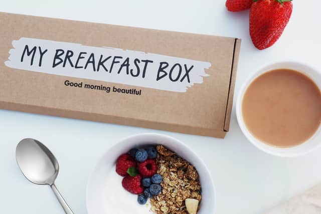 My Breakfast Box is a subsciprtion service delivered straight to your door