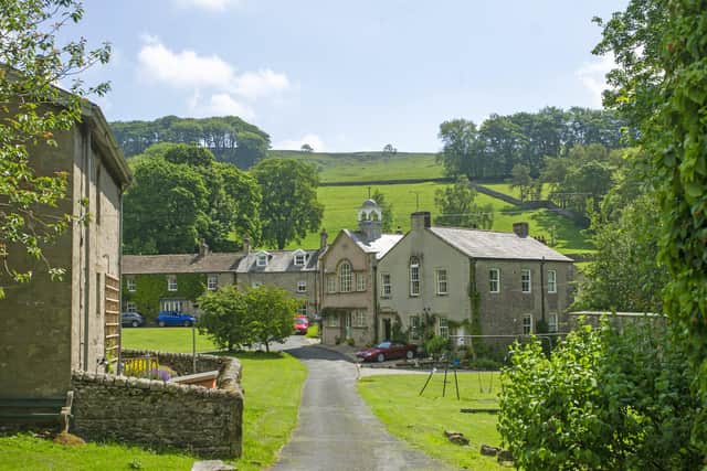 The village of Langcliffe close to Settle in the Yorkshire Dales National Park.