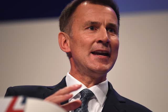 Jeremy Hunt is chair of Parliament's Health and Social Care Committee.