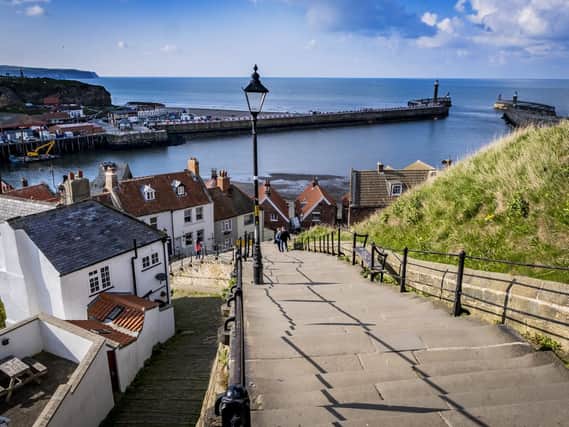 Whitby's famous 199 Steps