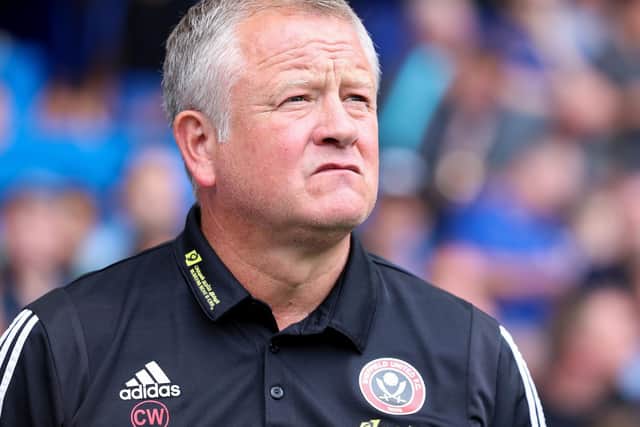 Chris Wilder. PICTURE: SPORTIMAGE.