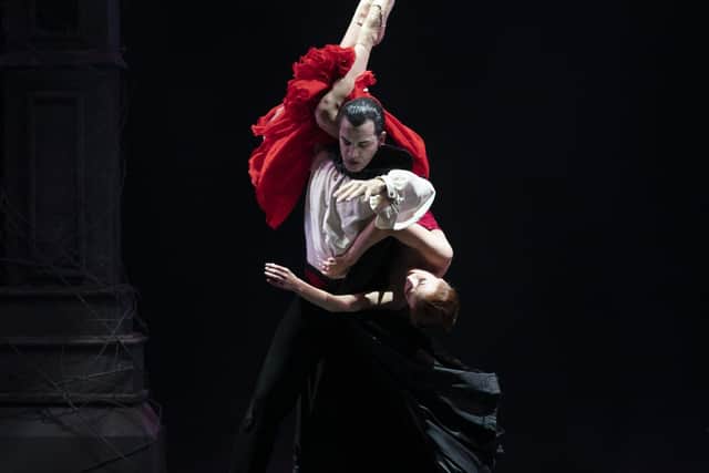 Northern Ballets Dracula. Picture: Emma Kauldhar.