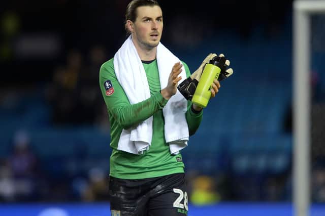 Owls keeper Joe Wildsmith. (Picture: Steve Ellis)