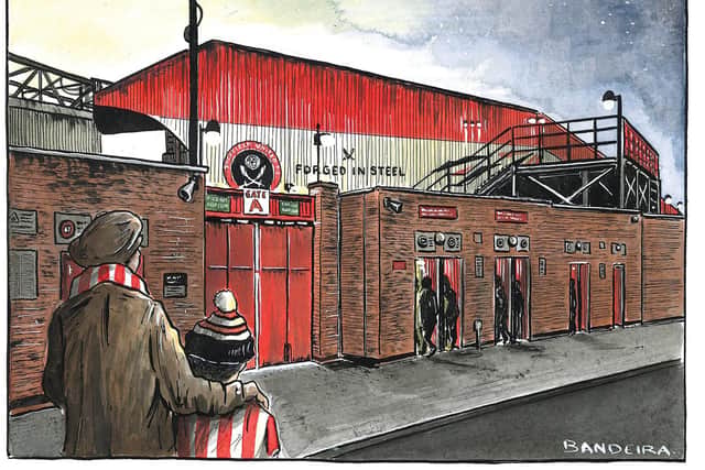 Sheffield United's Bramall Lane. By Graeme Bandeira