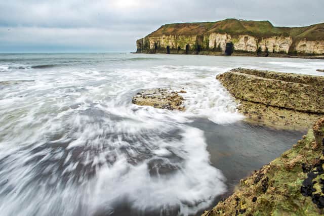 Thornwick Bay is one of Jayne Dowle's favourite parts of Yorkshire. Photo: Bruce Rollinson.