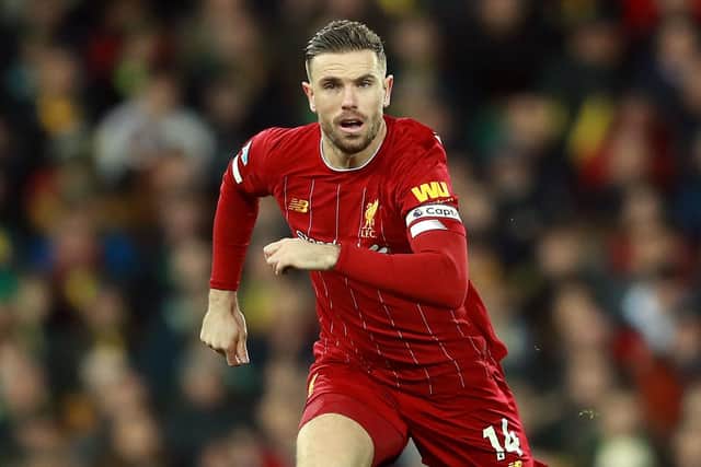 Liverpool's Jordan Henderson: Led side to title and career has similarities to Alex Mowatt's. Picture: PA