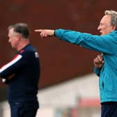 Taking charge: Middlesbrough's new manager Neil Warnock and Stoke City manager Michael O'Neill. Picture: PA