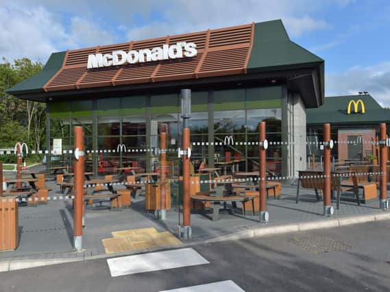 Library image of a McDonald's restaurant