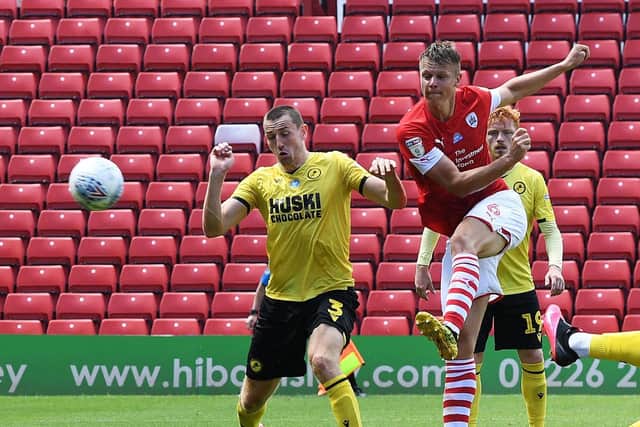 Team of the Week - 
Barnsley's Mads Anderson fails to score with a chance in stoppage time. (
Picture: Jonathan Gawthorpe)