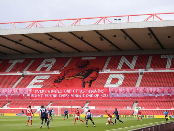 THE CITY GROUND: Huddersfield Town will finish the weekend in the bottom three following a 3-1 defeat at Nottingham Forest. Picture: Laurence Griffiths/Getty Images.