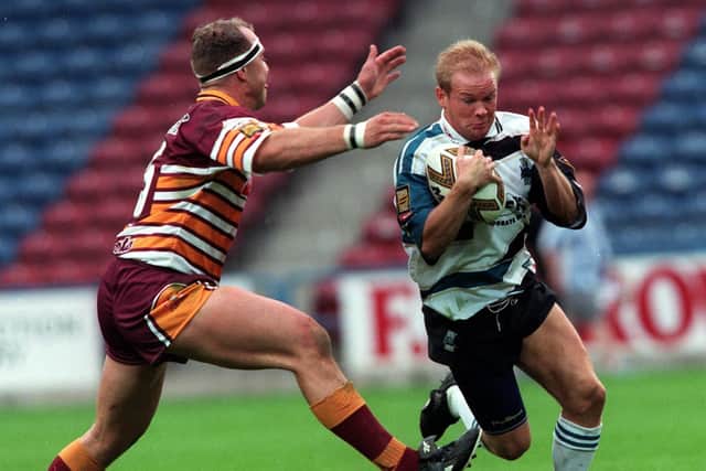 Craig Murdock playing for Hull against Huddersfield Giants (Picture: Charles Knight)