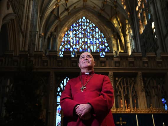 The Archbishop of York Elect, the Rt Rev Stephen Cottrell, pictured at York Minster. Picture: Jonathan Gawthorpe