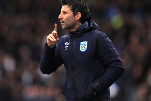 Danny Cowley says Huddersfield must respond with “actions and not just words” and use criticism as motivation in their quest to avoid a second successive relegation. (Picture: PA)